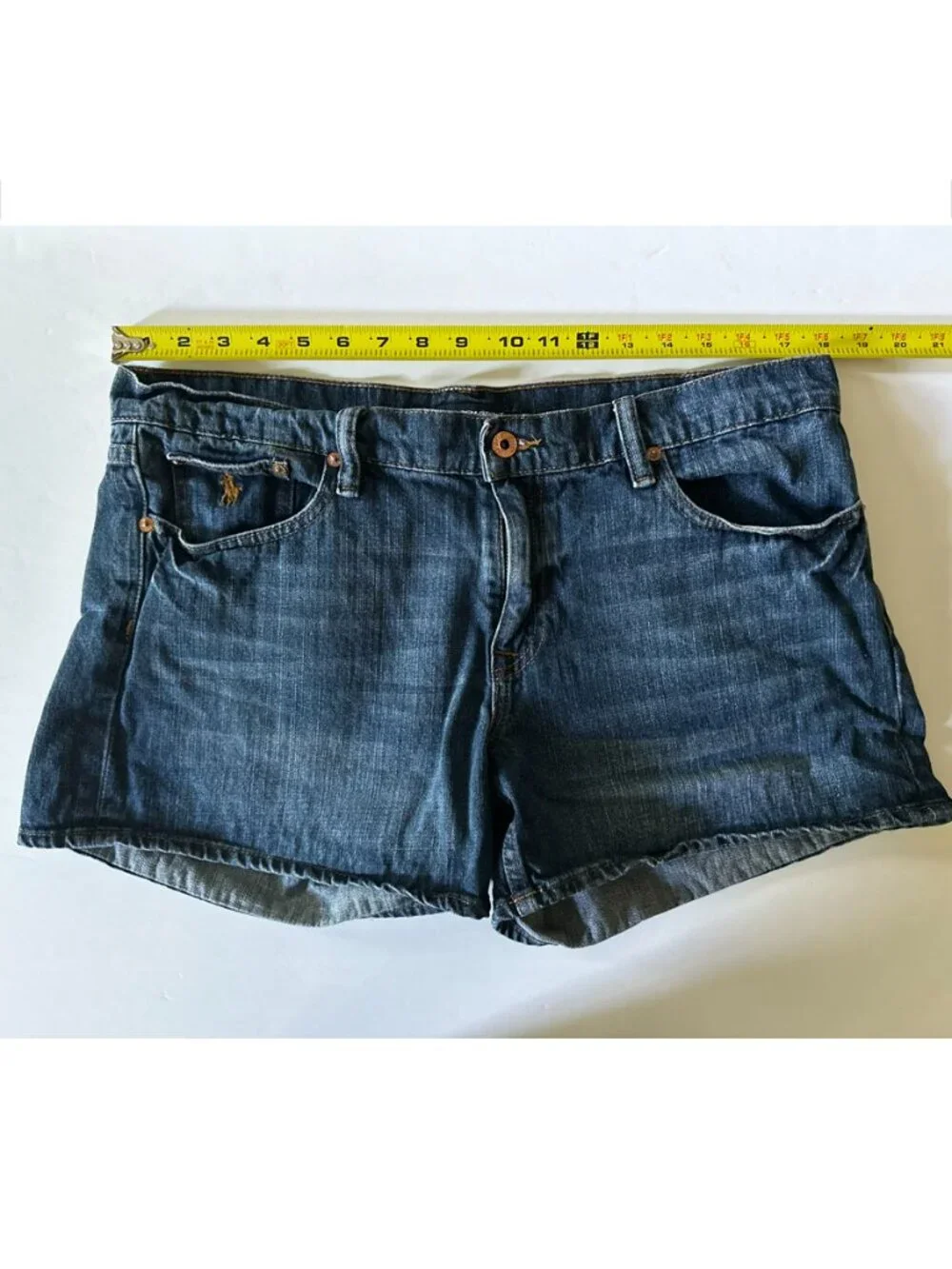 Ralph Lauren Sport Denim Jean Shorts Size 12